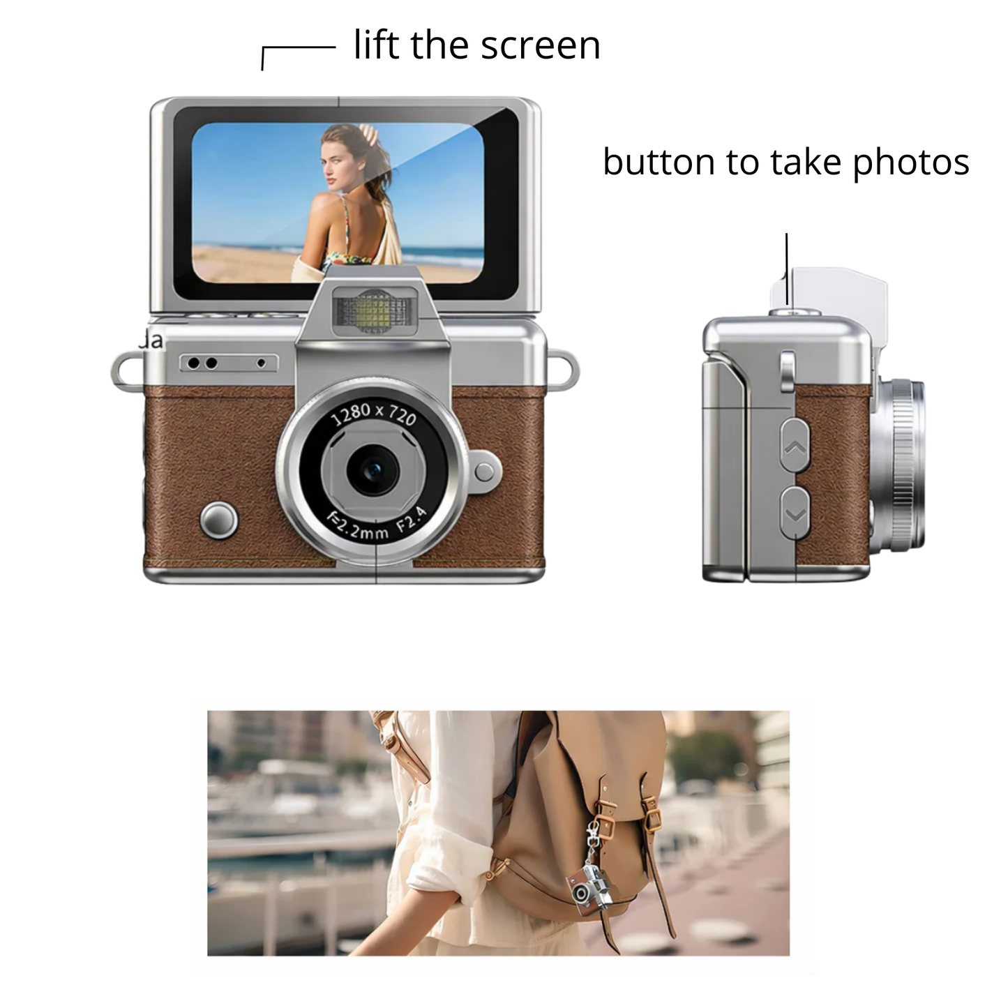 MiniretroPro - Thumb-flipping camera